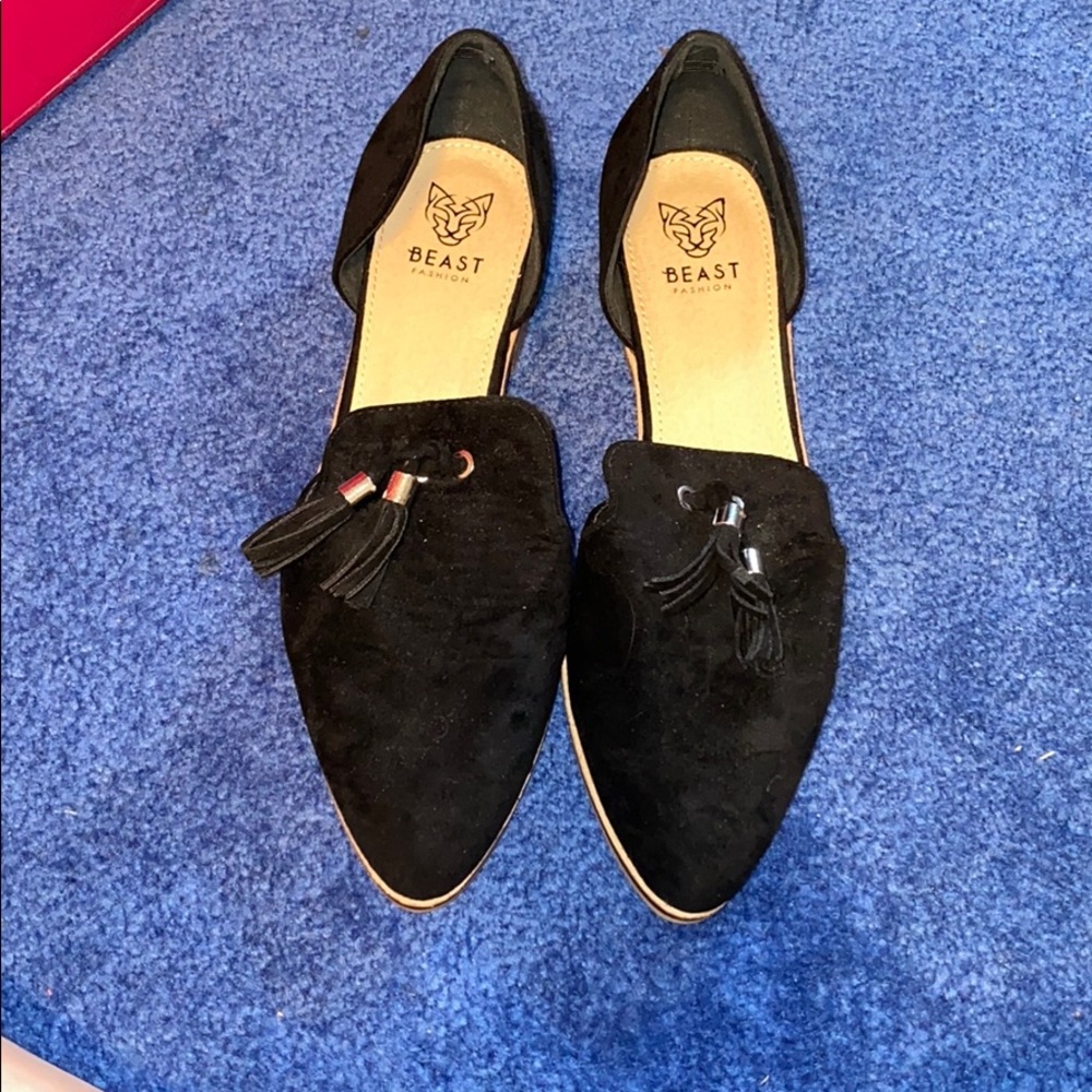 Black fashion loafers - Picture 1 of 3